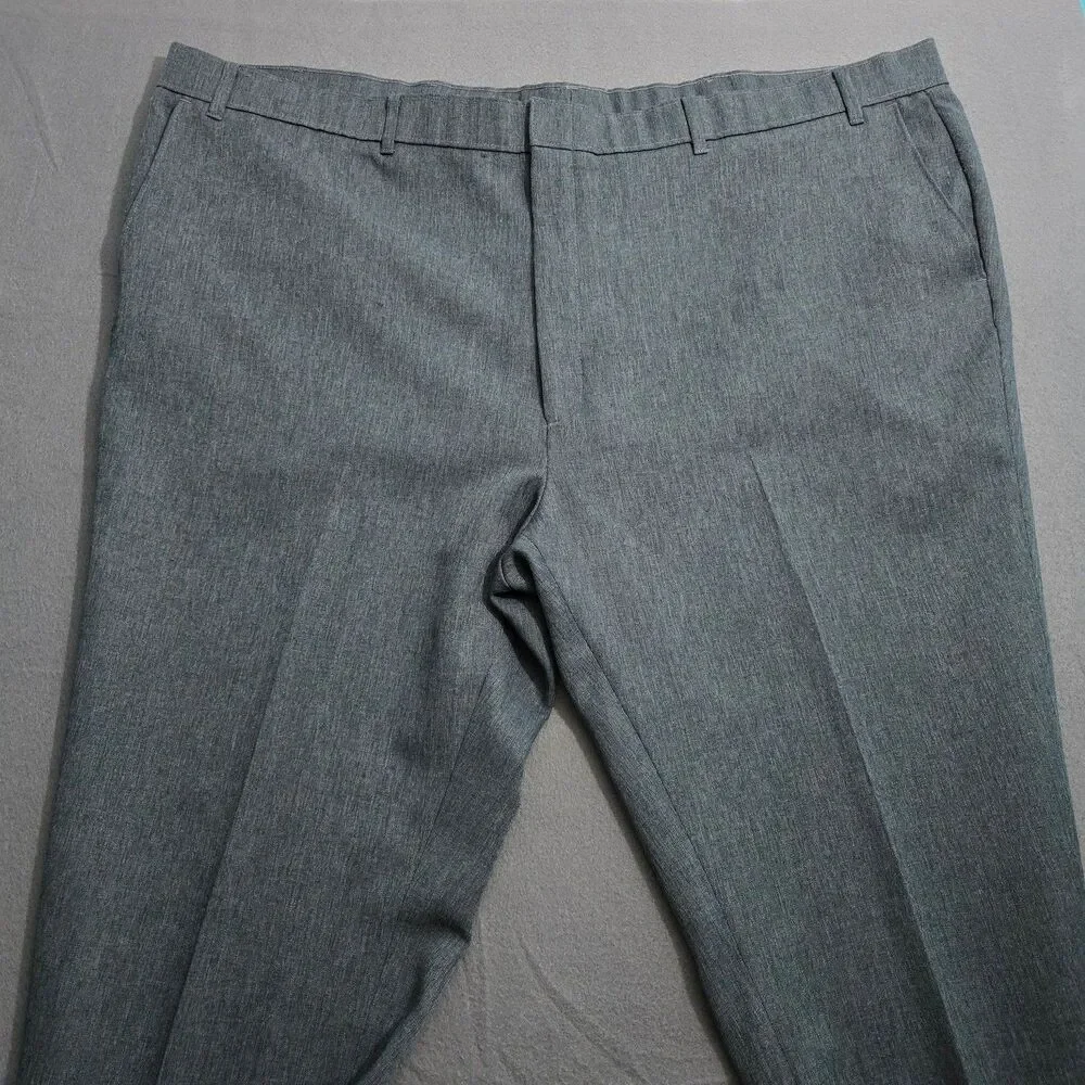 Vintage Action Slacks By Levi Strauss Men 52X30 (49X29.5) Blue Dress Pants